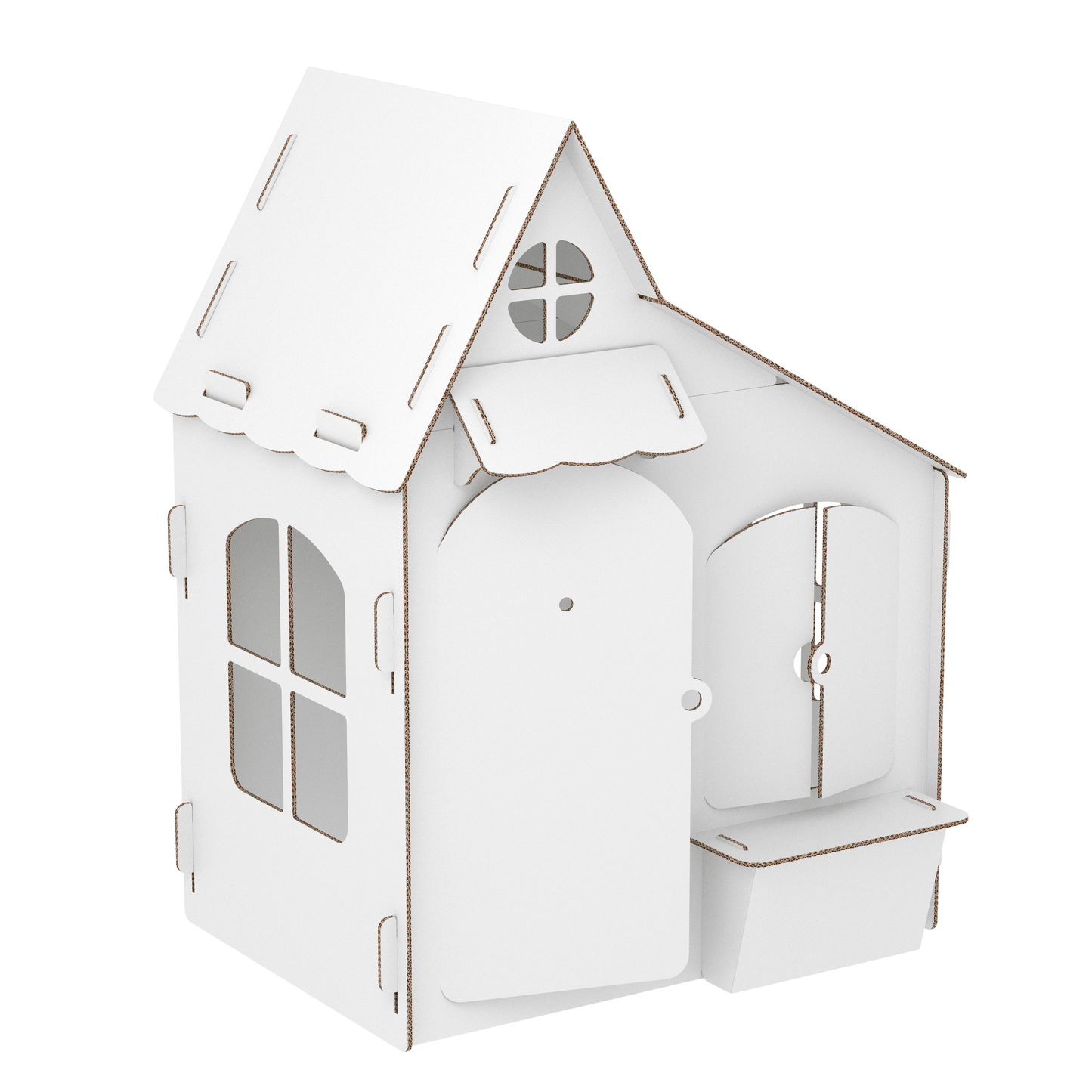 Kids Cardboard Playhouse Provence