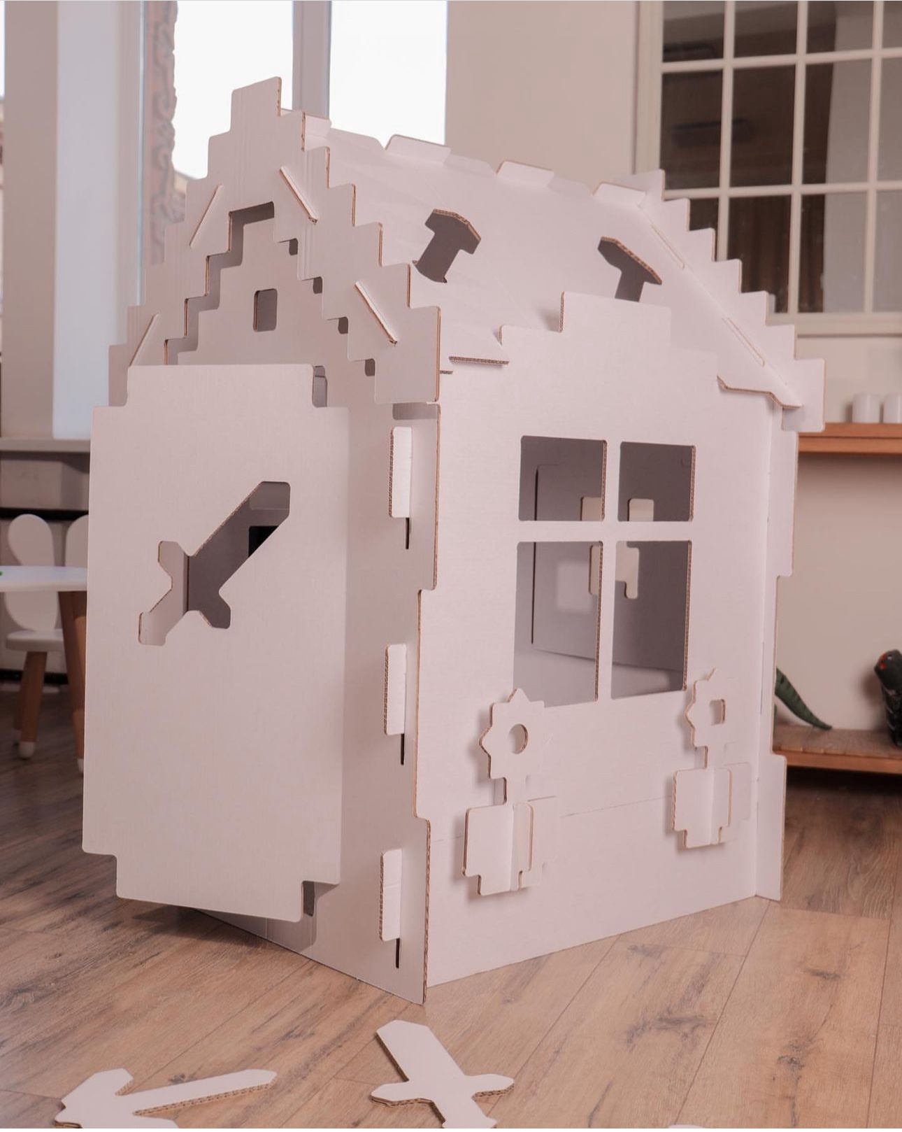 Cardboard Playhouse Minecraft