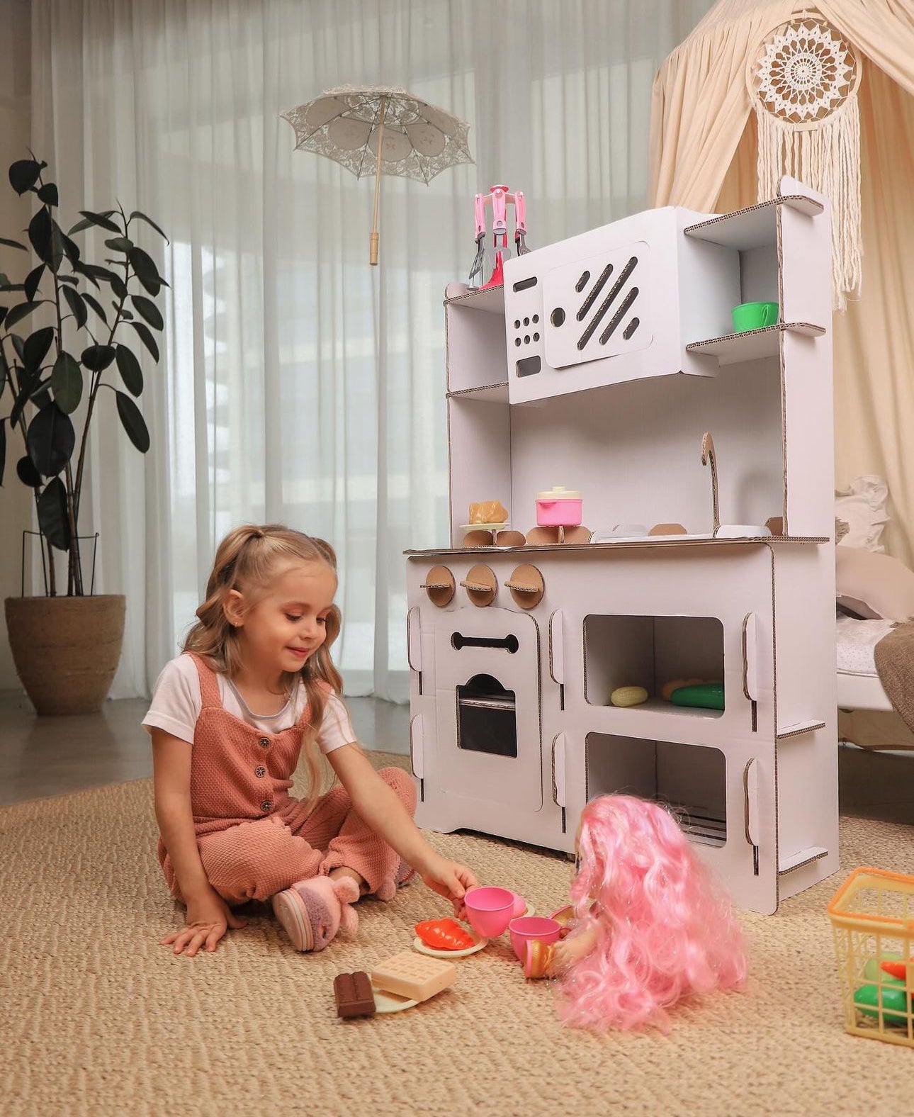 Cardboard Toy Kitchen