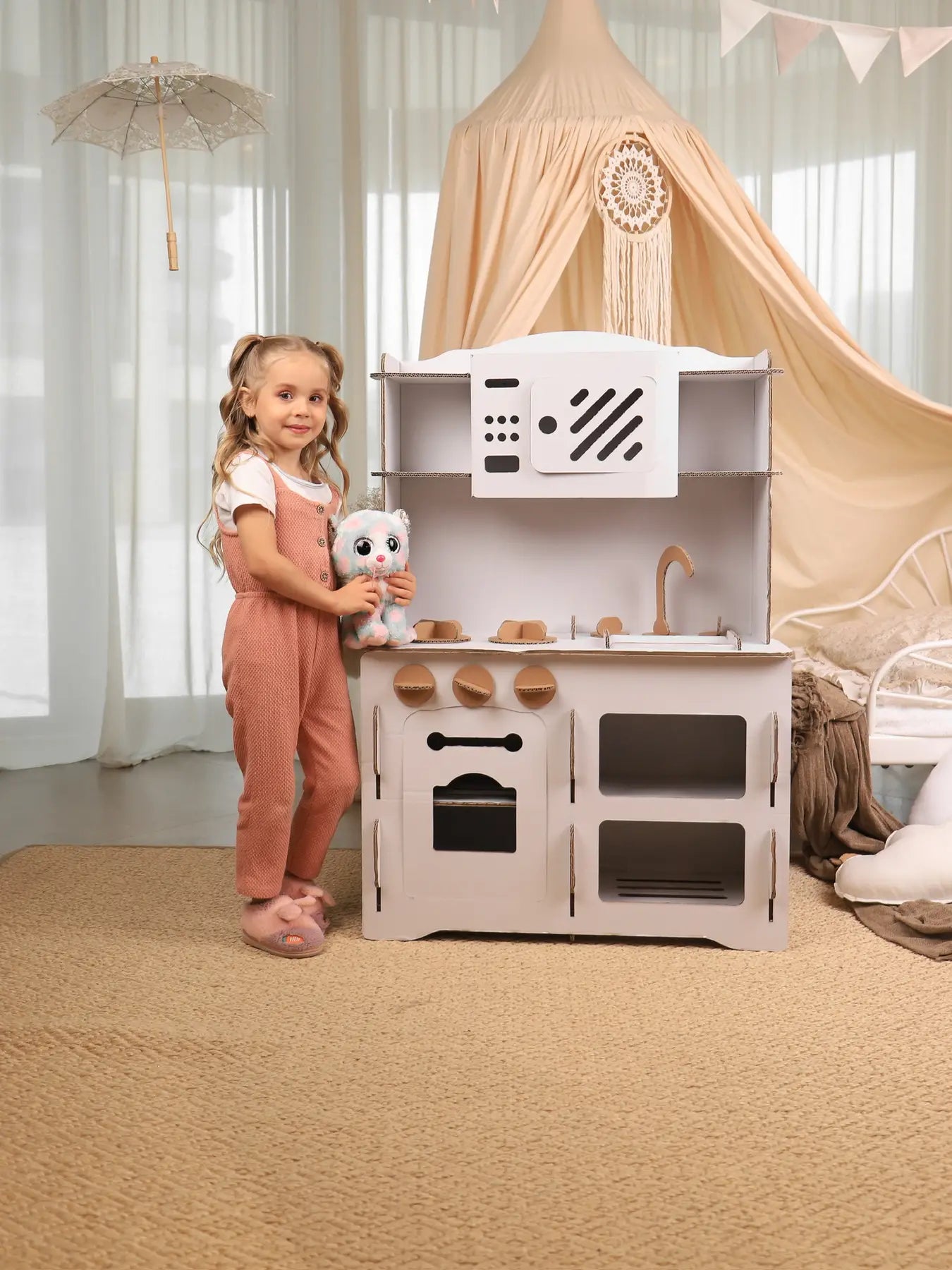 Cardboard Toy Kitchen