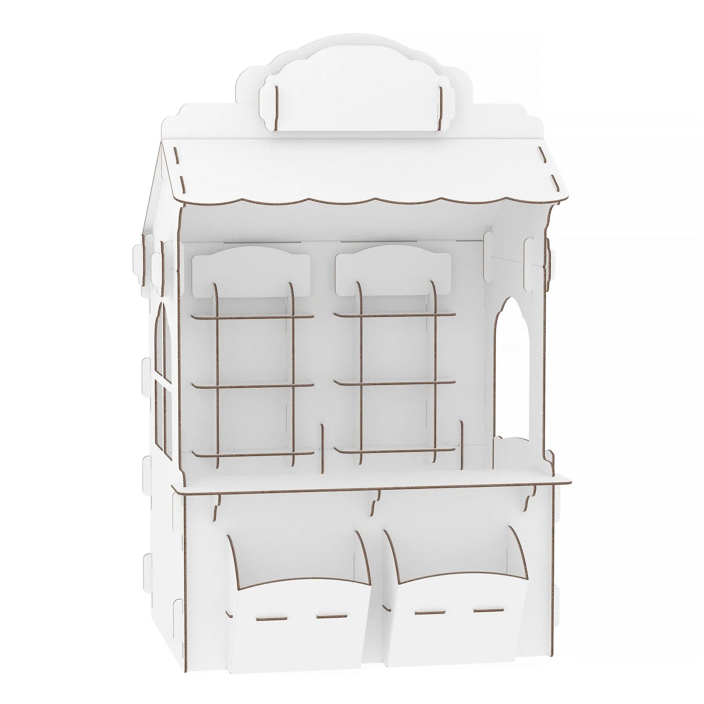 Kids Cardboard Playhouse Shop